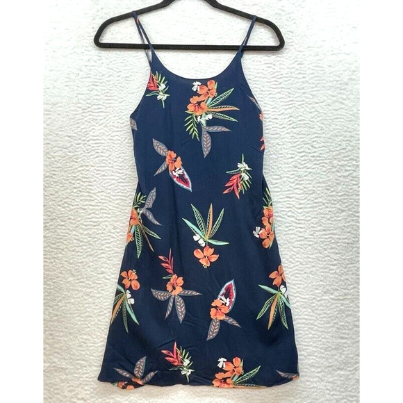Kiwi + Punch Dresses & Skirts - Kiwi and Punch Dress Womens Extra Small Blue Floral Beach Hawaiian Flowy Light